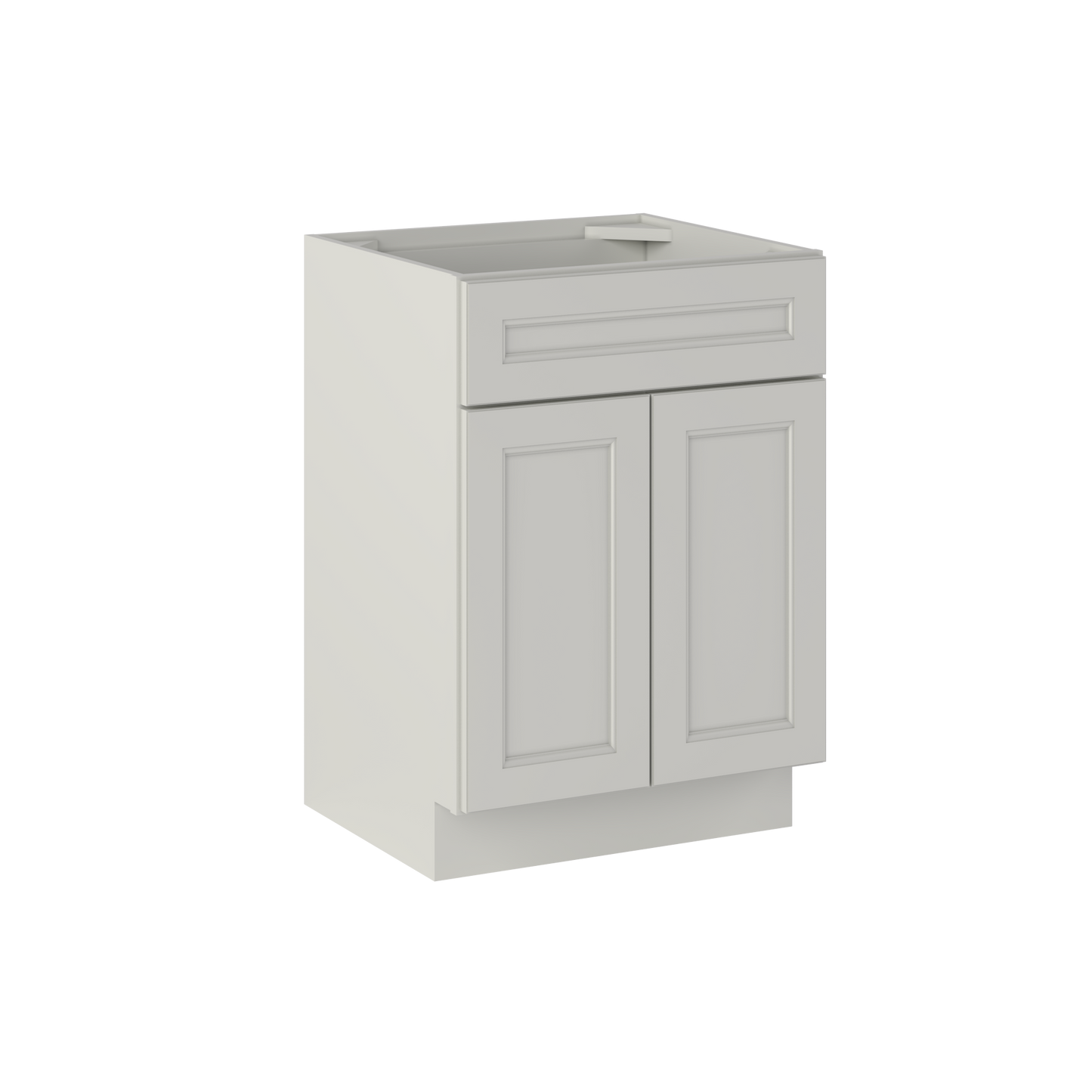 Vanity Sink Base Cabinet 24’’W x 21’’D x 34 1/2’’H Milan Pearl - Bathroom Vanities