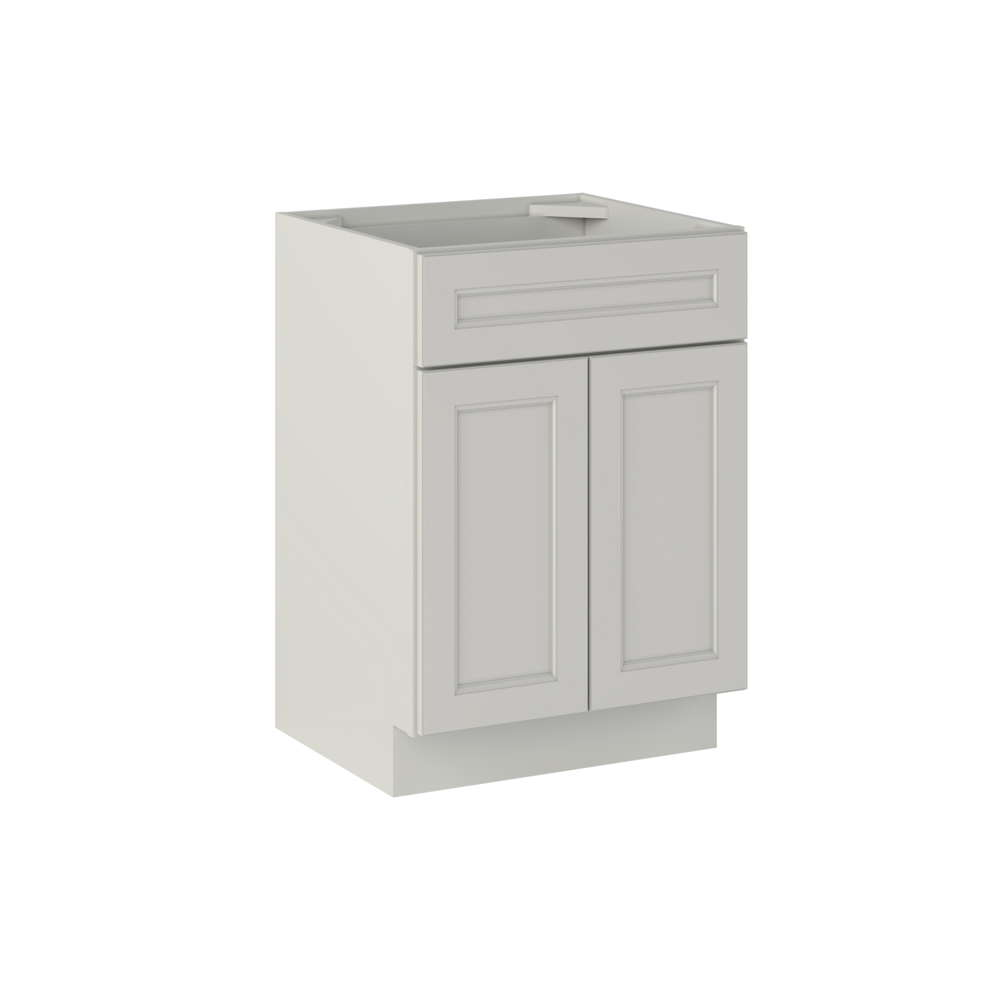 Vanity Sink Base Cabinet 24’’W x 21’’D x 34 1/2’’H Milan Pearl - Bathroom Vanities