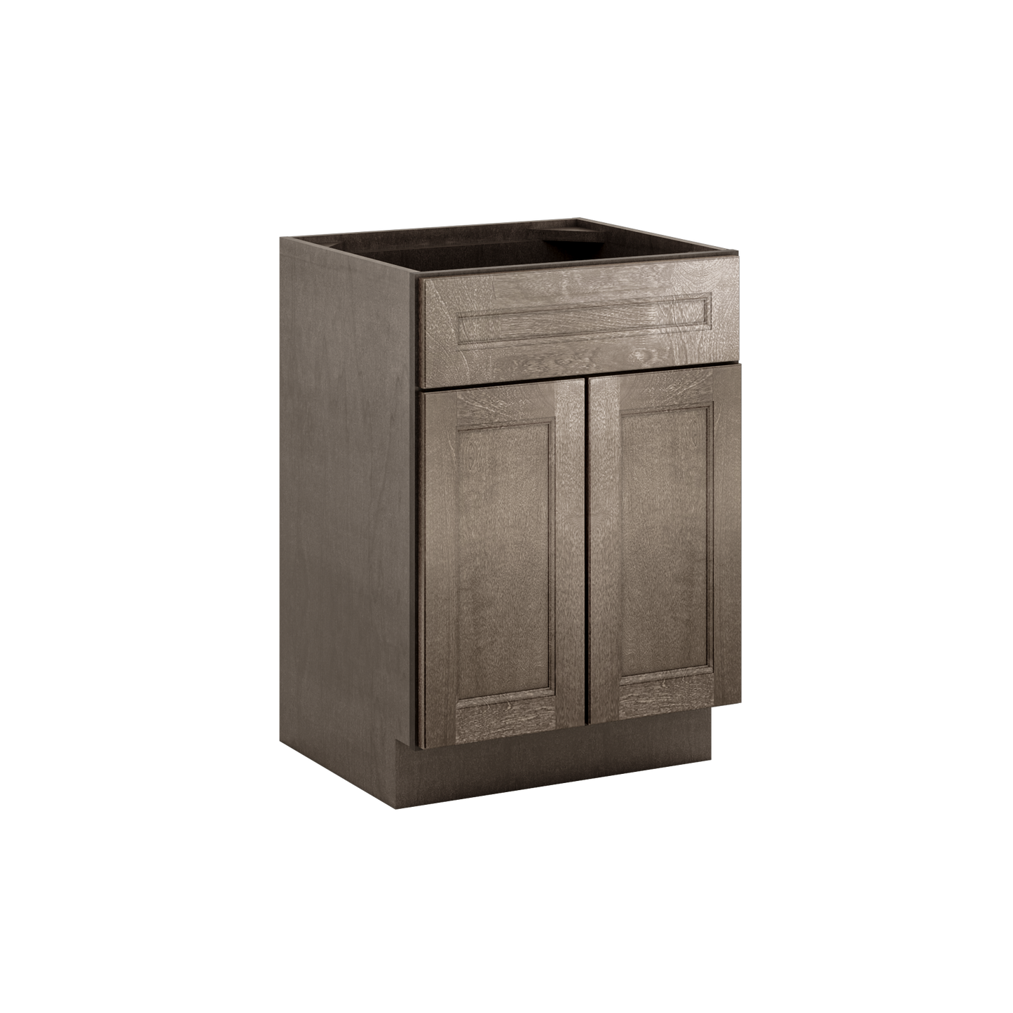 Vanity Sink Base Cabinet 24’’W x 21’’D x 34 1/2’’H Milan Slate - Bathroom Vanities