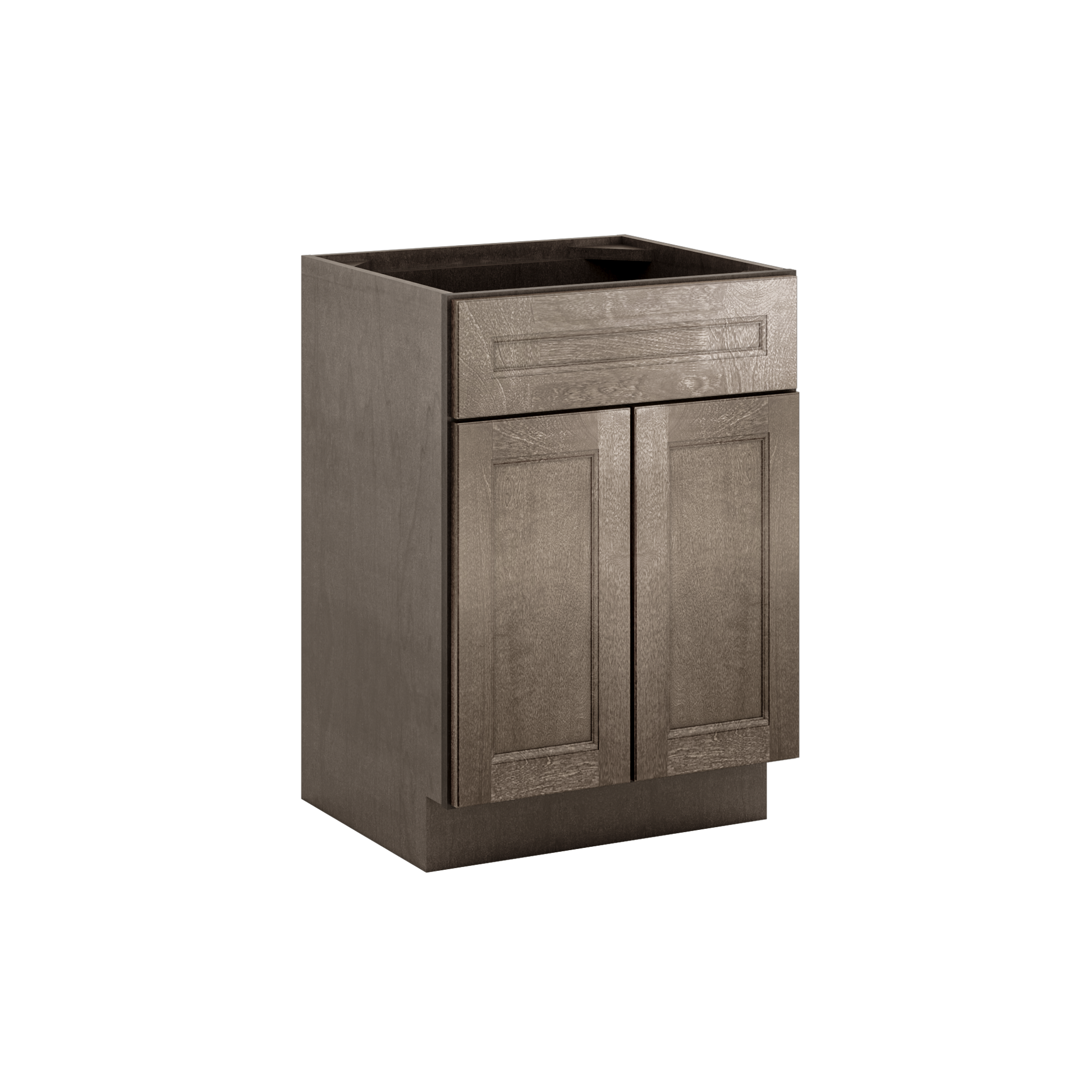 Vanity Sink Base Cabinet 24’’W x 21’’D x 34 1/2’’H Milan Slate - Bathroom Vanities