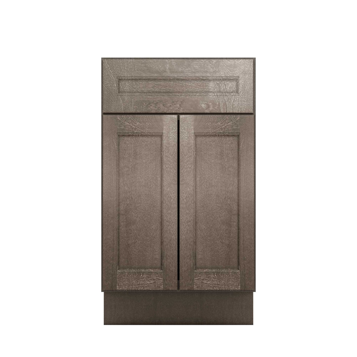 Vanity Sink Base Cabinet 24’’W x 21’’D x 34 1/2’’H Milan Slate - Bathroom Vanities