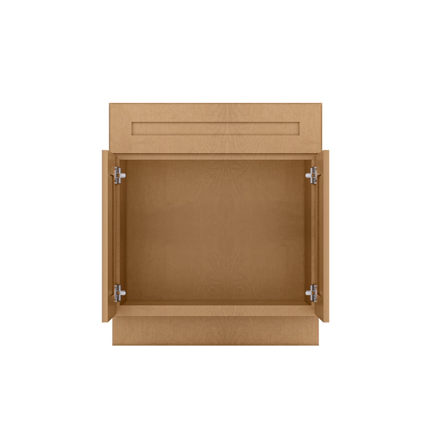 Vanity Sink Base Cabinet 30 in W x 21 in D x 34 1/2 in H - Shaker Toffee - Bathroom Vanities