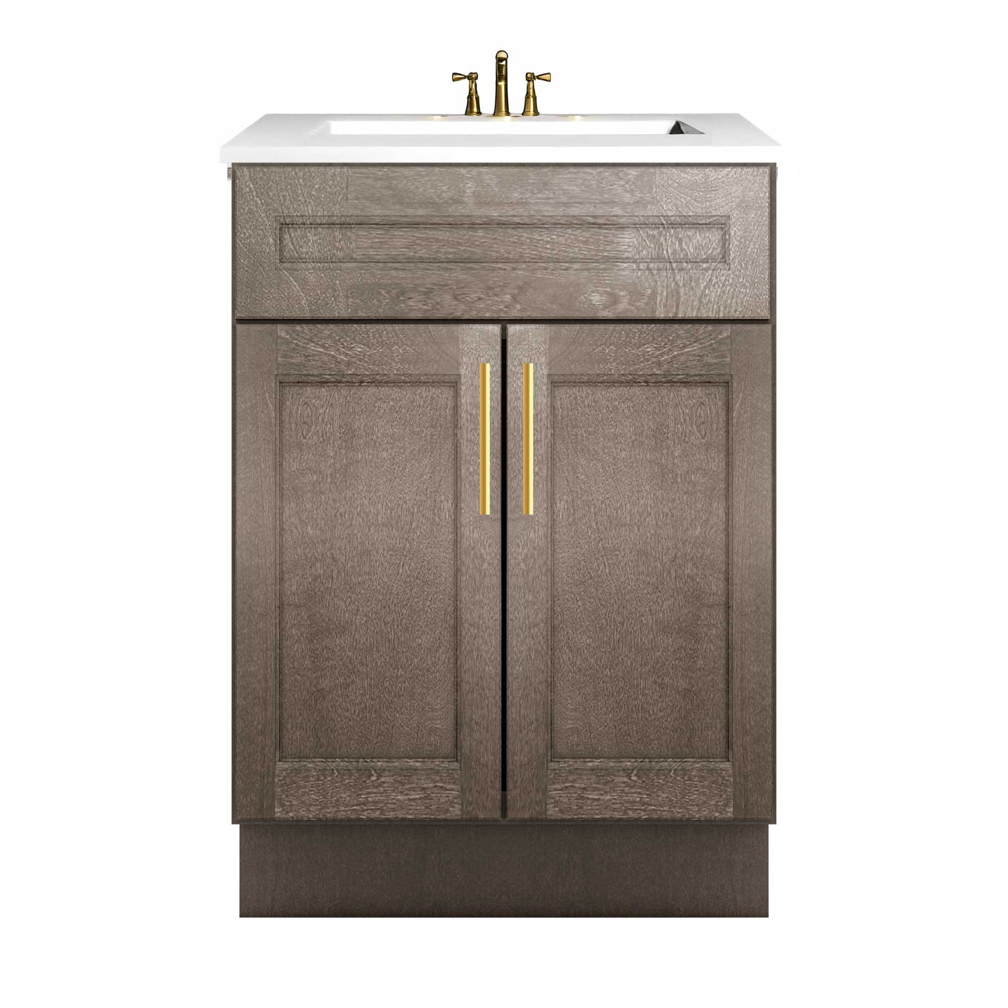 Vanity Sink Base Cabinet 30’’W x 21’’D x 34 1/2’’H - Milan Slate - Bathroom Vanities