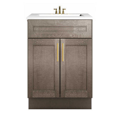 Vanity Sink Base Cabinet 30’’W x 21’’D x 34 1/2’’H - Milan Slate - Bathroom Vanities