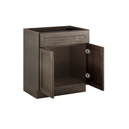 Vanity Sink Base Cabinet 30’’W x 21’’D x 34 1/2’’H - Milan Slate - Bathroom Vanities