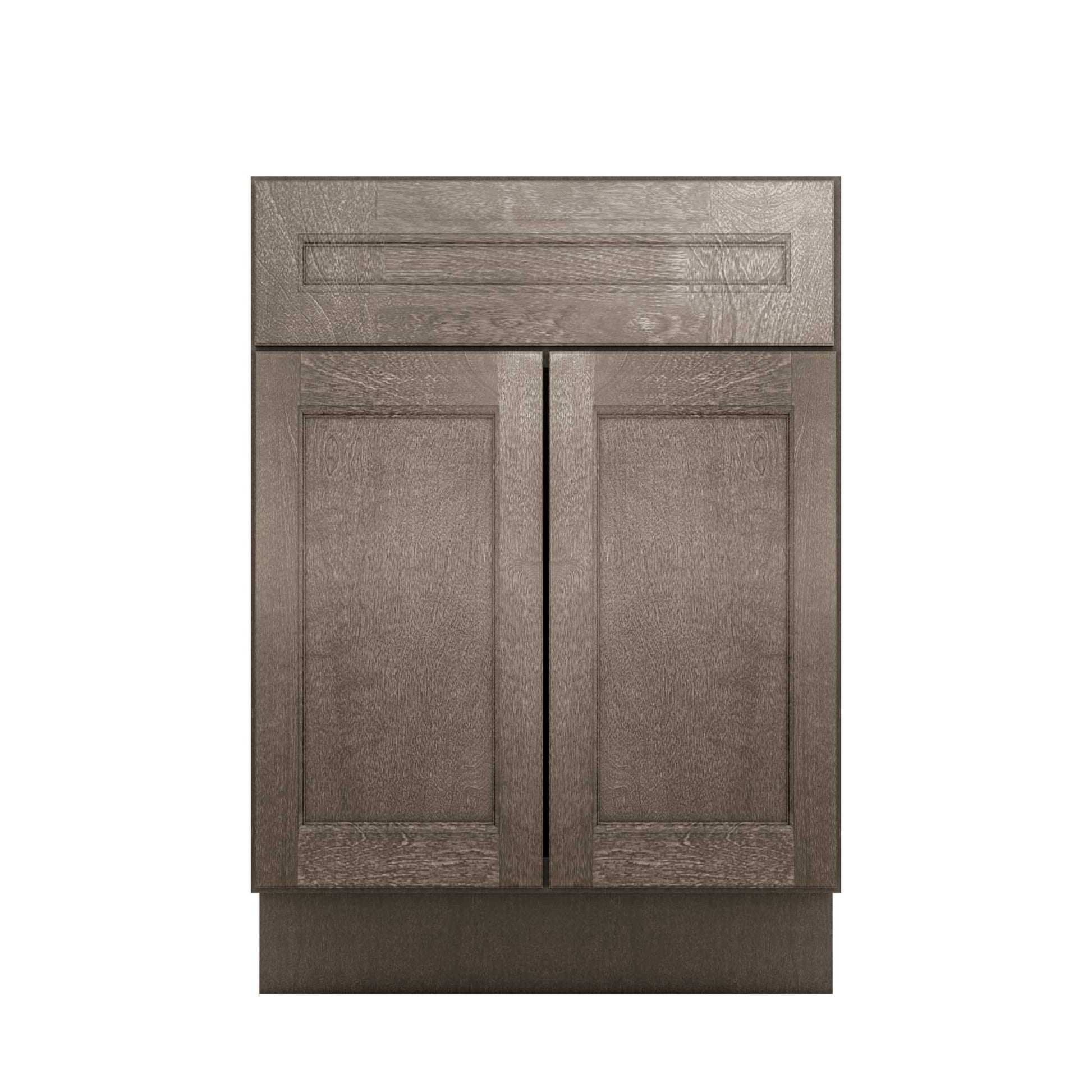 Vanity Sink Base Cabinet 30’’W x 21’’D x 34 1/2’’H - Milan Slate - Bathroom Vanities