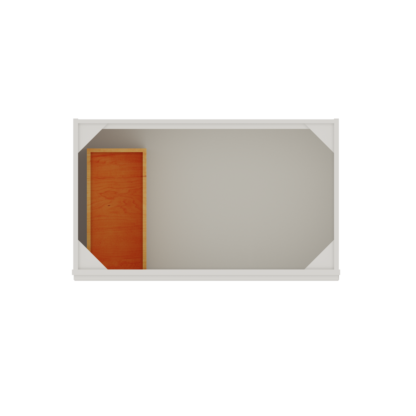 Vanity Sink Base Cabinet with Left Drawers 36 W x 21 D x 34 H - Milan Pearl - Bathroom Vanities