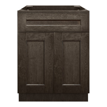 Vanity Sink Base Cabinet 24”W x 21”D x 34 1/2”H  Milan Slate