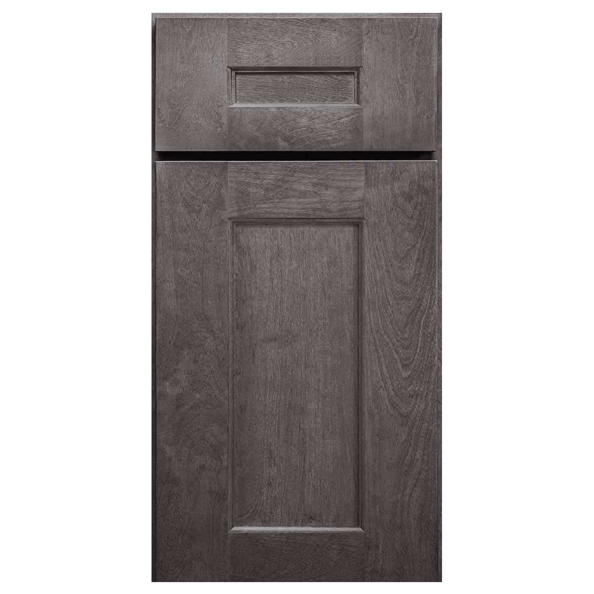 Wall decorative door WDD1242 Milan Slate LessCare 12 in. width 42 in. height - Kitchen Cabinets