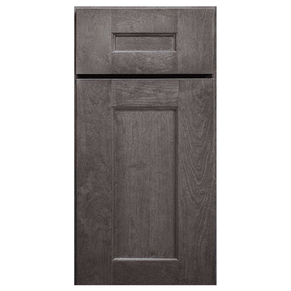 Wall decorative door WDD1242 Milan Slate LessCare 12 in. width 42 in. height - Kitchen Cabinets