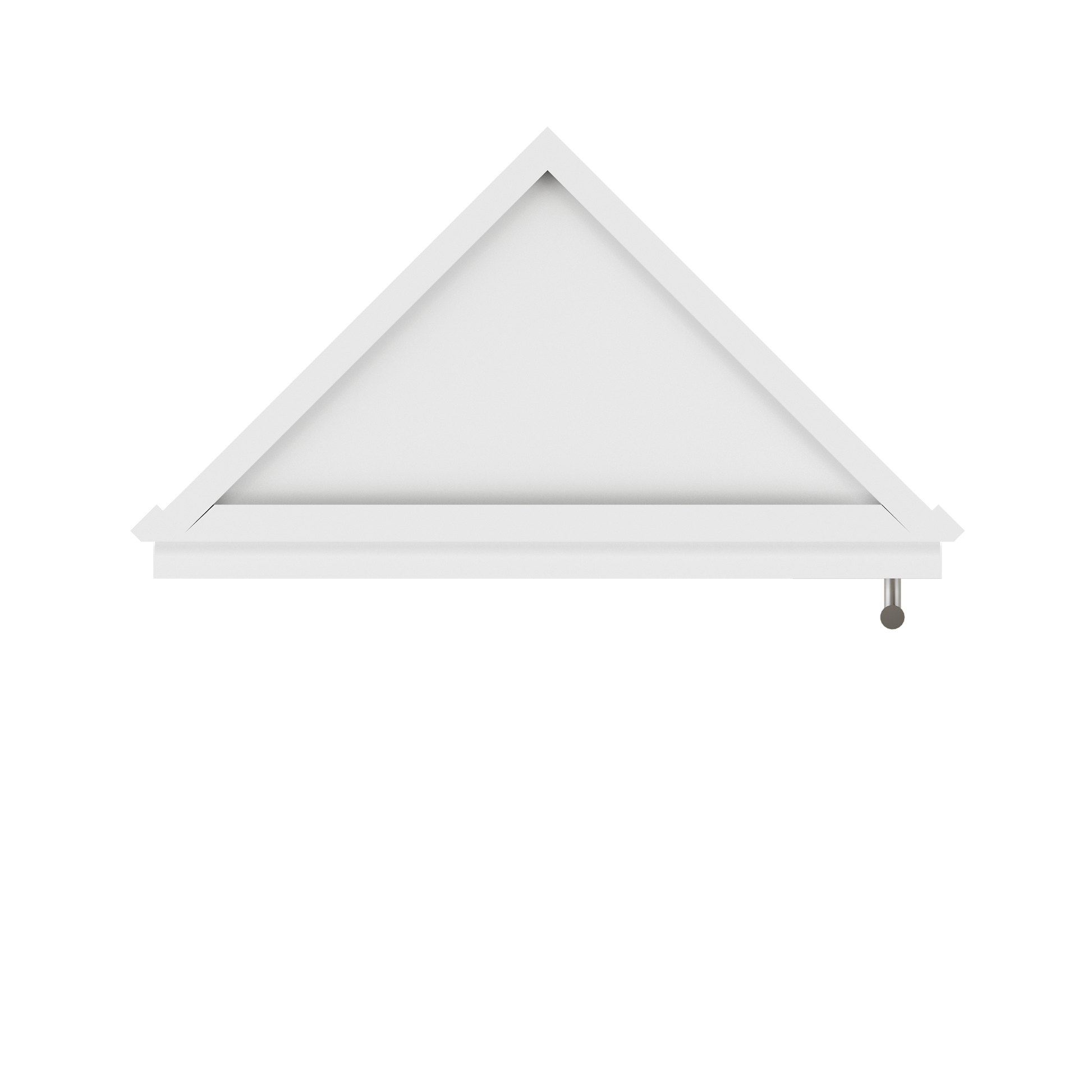 Wall End Kitchen Cabinet WEC1230 Alpina White LessCare 12 in. width 30 in. height 12 in. depth - Kitchen Cabinets