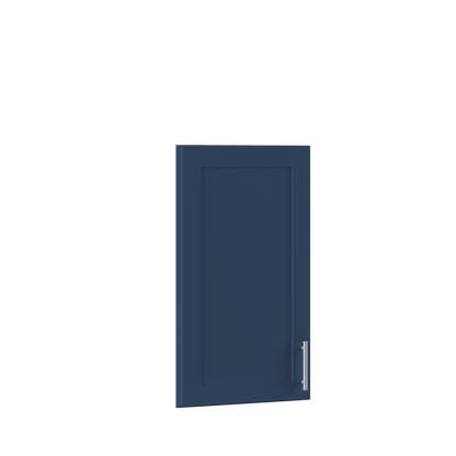 Wall End Kitchen Cabinet WEC1230 Danbury Blue LessCare 12 in. width 30 in. height 12 in. depth - Kitchen Cabinets