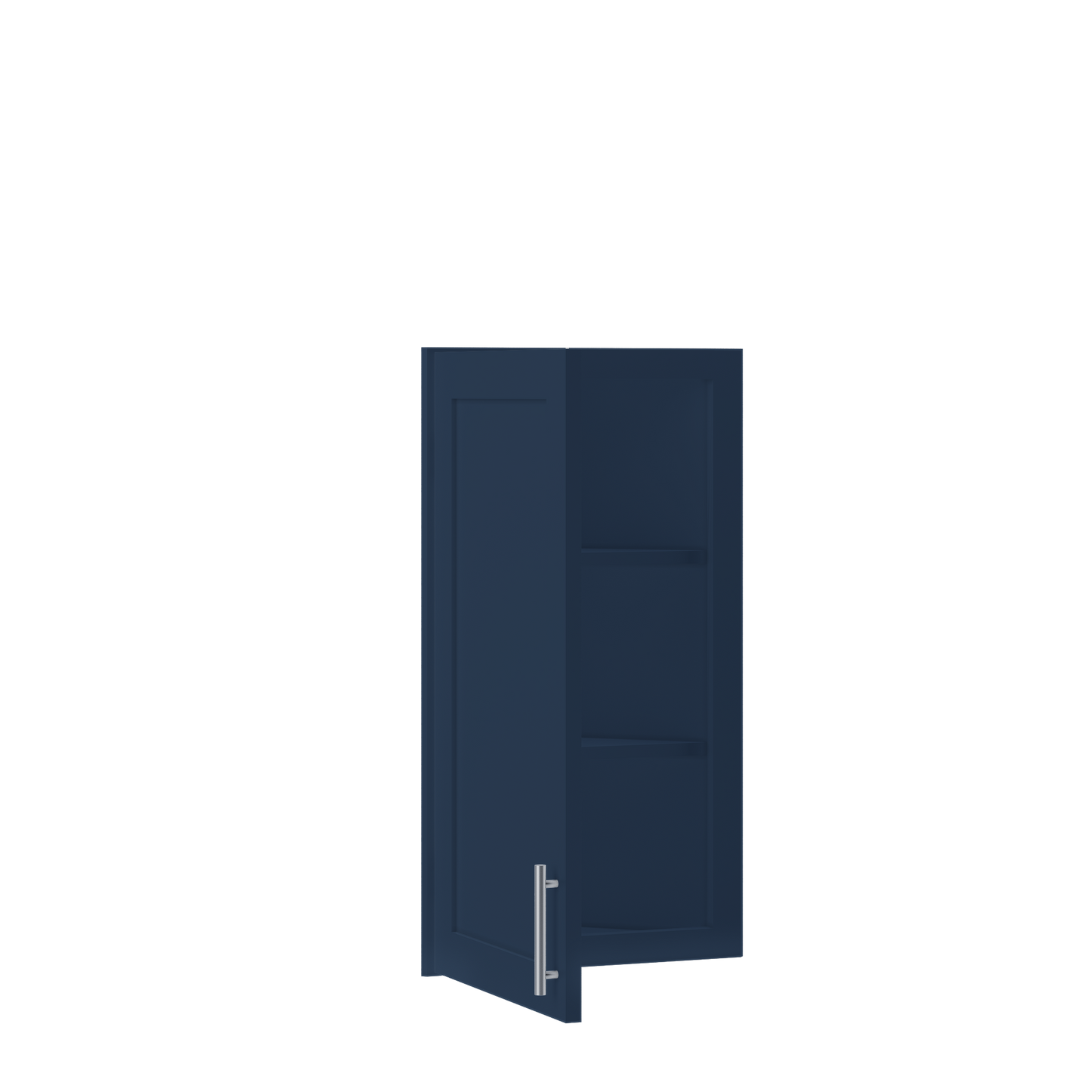 Wall End Kitchen Cabinet WEC1230 Danbury Blue LessCare 12 in. width 30 in. height 12 in. depth - Kitchen Cabinets