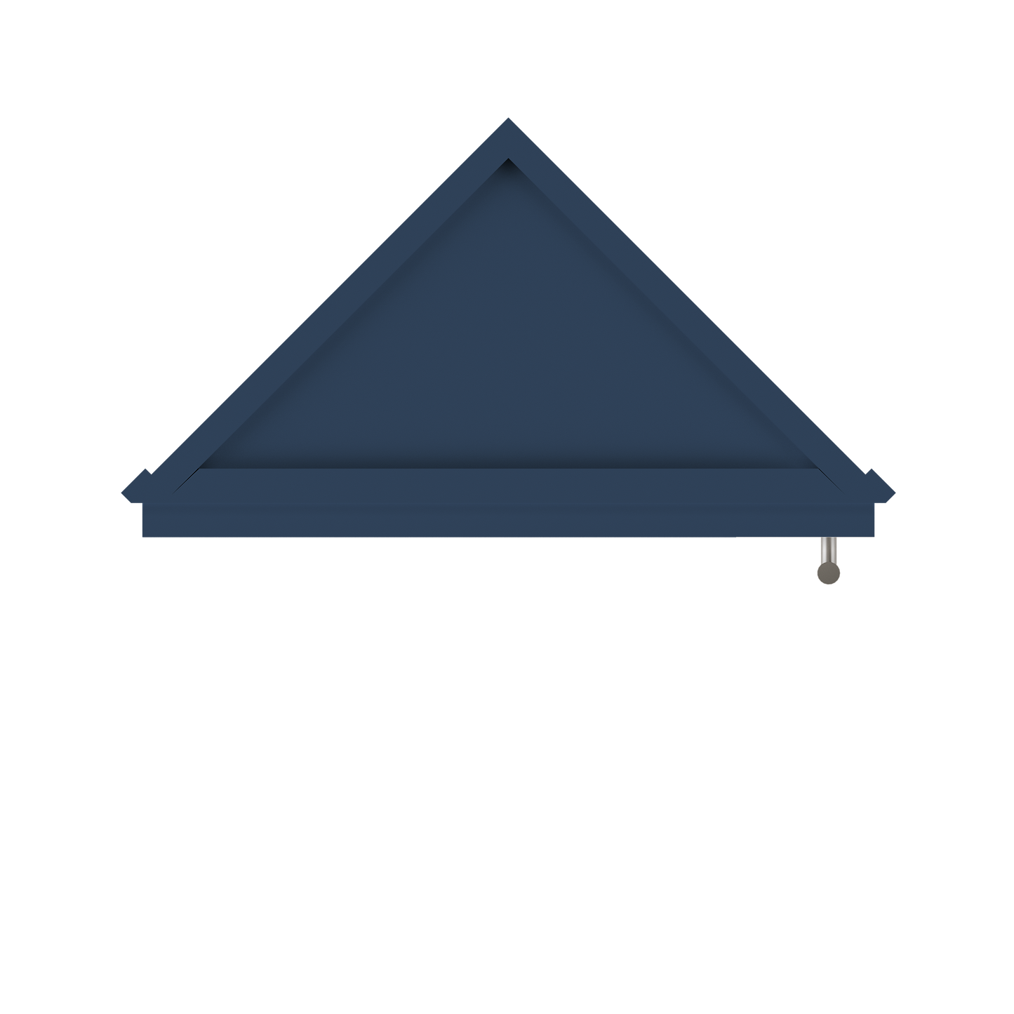 Wall End Kitchen Cabinet WEC1230 Danbury Blue LessCare 12 in. width 30 in. height 12 in. depth - Kitchen Cabinets