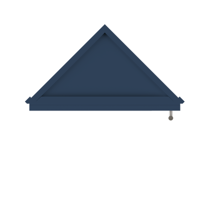 Wall End Kitchen Cabinet WEC1230 Danbury Blue LessCare 12 in. width 30 in. height 12 in. depth - Kitchen Cabinets