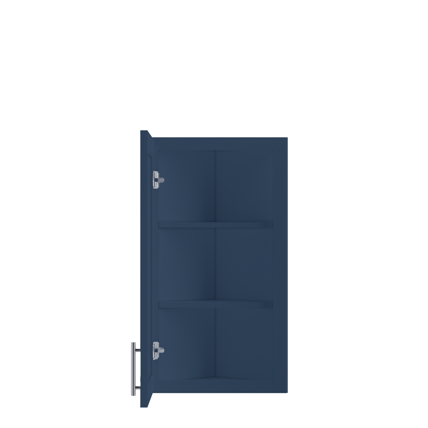 Wall End Kitchen Cabinet WEC1230 Danbury Blue LessCare 12 in. width 30 in. height 12 in. depth - Kitchen Cabinets