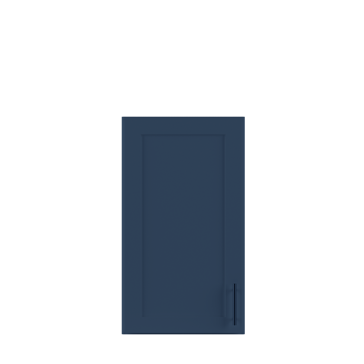 Wall End Kitchen Cabinet WEC1230 Danbury Blue LessCare 12 in. width 30 in. height 12 in. depth - Kitchen Cabinets