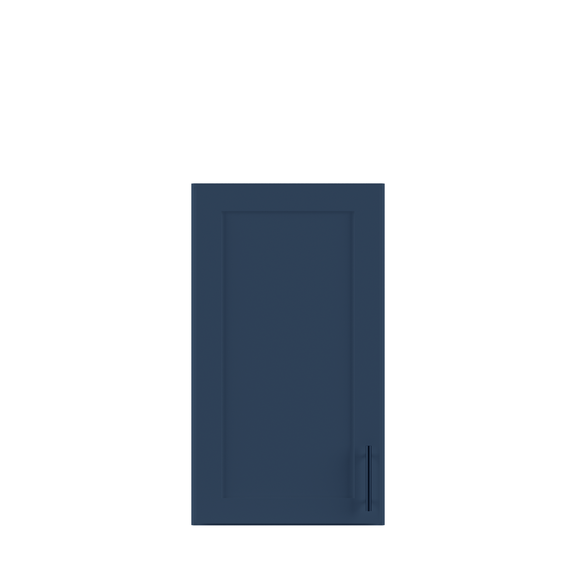 Wall End Kitchen Cabinet WEC1230 Danbury Blue LessCare 12 in. width 30 in. height 12 in. depth - Kitchen Cabinets