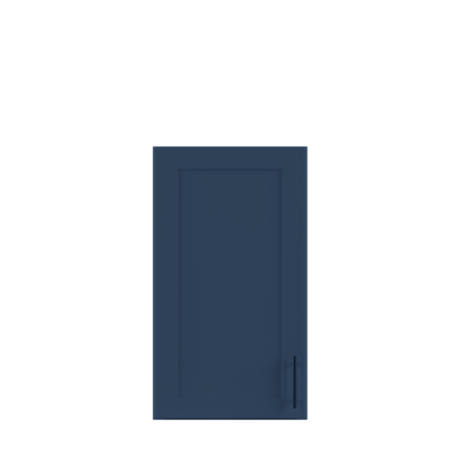 Wall End Kitchen Cabinet WEC1230 Danbury Blue LessCare 12 in. width 30 in. height 12 in. depth - Kitchen Cabinets