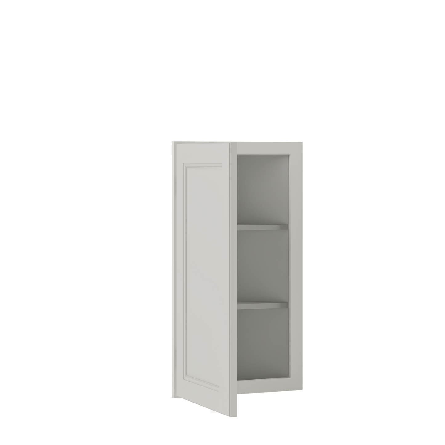 Wall End Kitchen Cabinet WEC1230 Milan Pearl 12 in. width 30 in. height 12 in. depth - Kitchen Cabinets