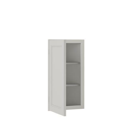 Wall End Kitchen Cabinet WEC1230 Milan Pearl 12 in. width 30 in. height 12 in. depth - Kitchen Cabinets