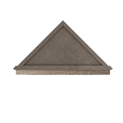 Wall End Kitchen Cabinet WEC1230 Milan Slate 12 in. width 30 in. height 12 in. depth - Kitchen Cabinets