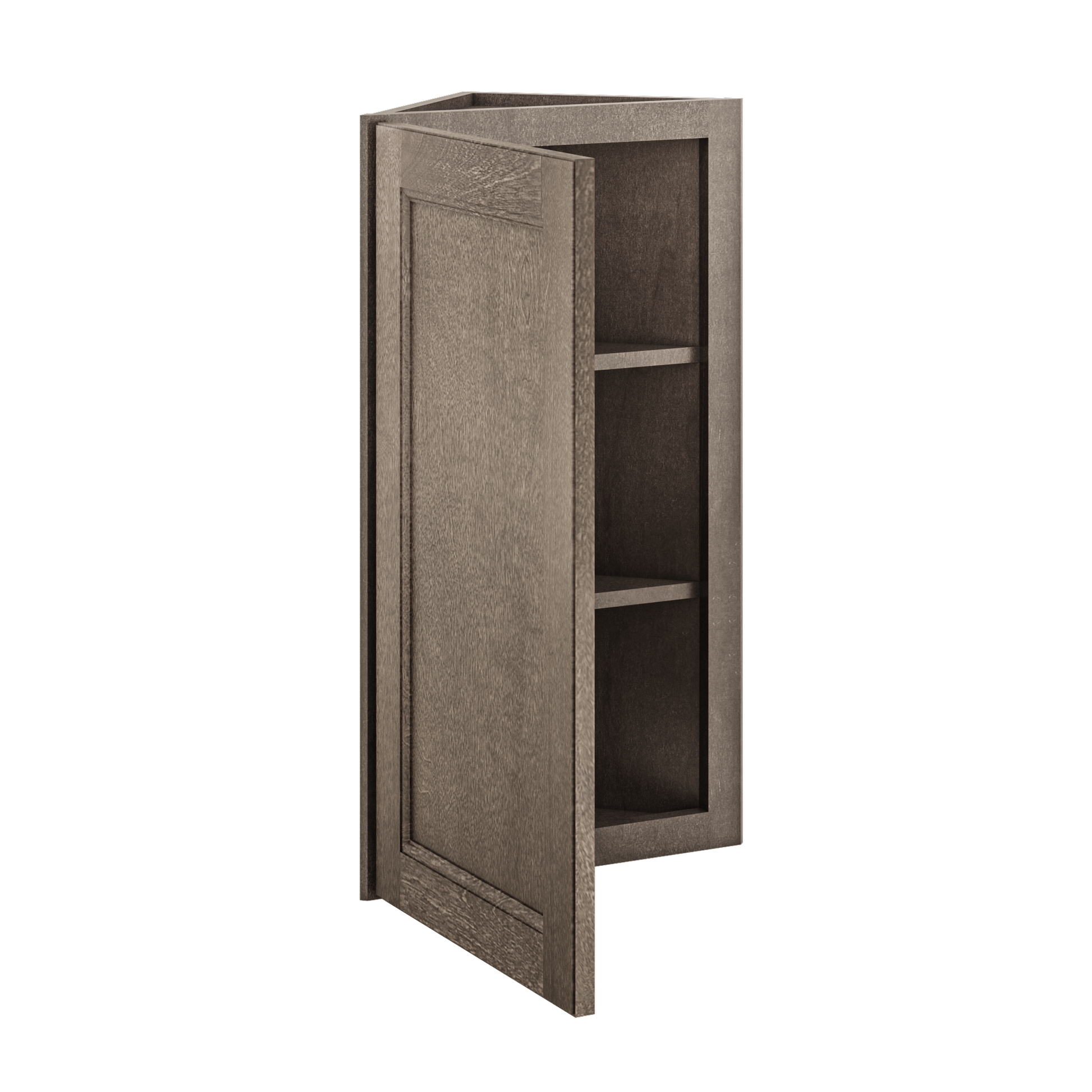 Wall End Kitchen Cabinet WEC1230 Milan Slate 12 in. width 30 in. height 12 in. depth - Kitchen Cabinets