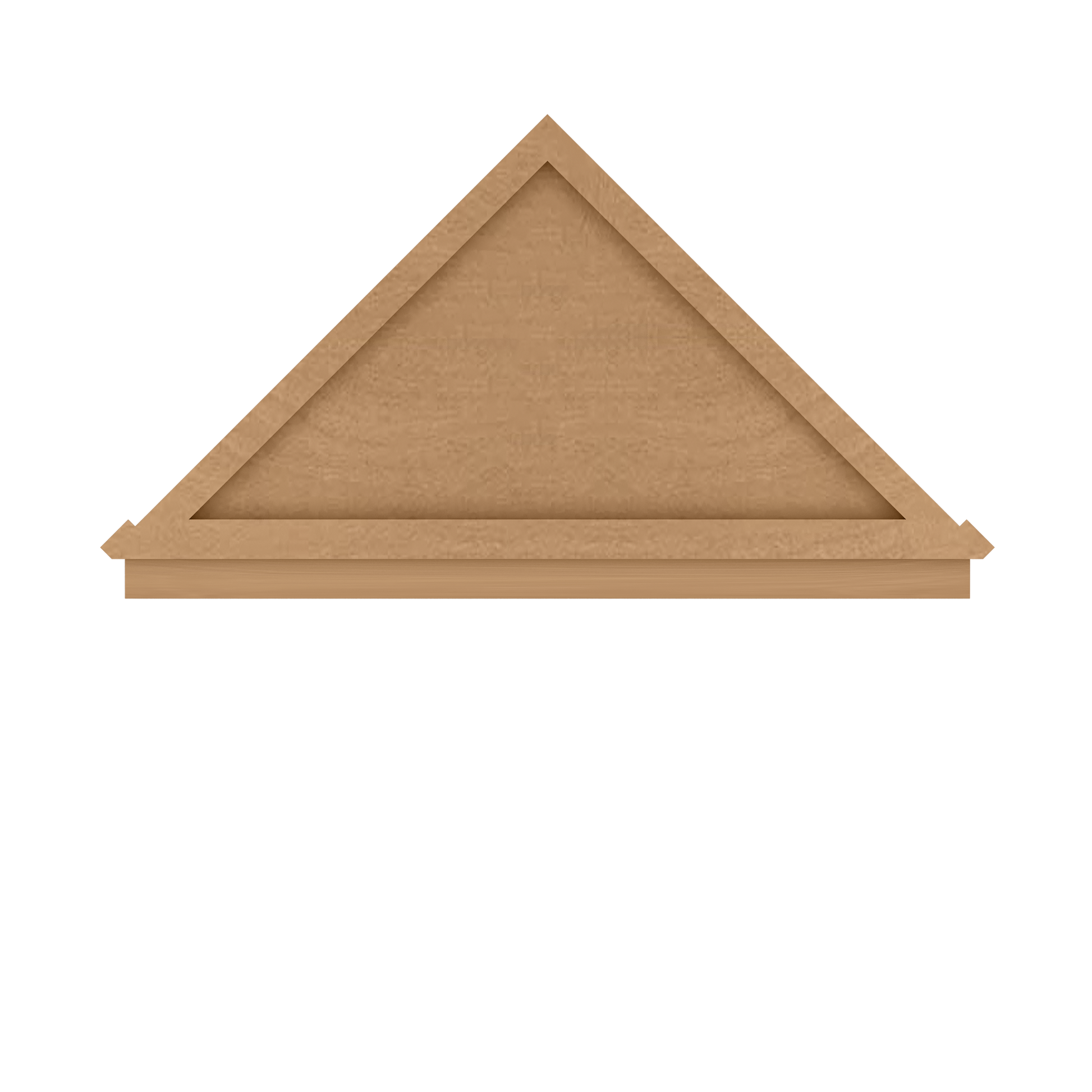 Wall End Kitchen Cabinet WEC1230 Shaker Toffee LessCare 12 in. width 30 in. height 12 in. depth - Kitchen Cabinets