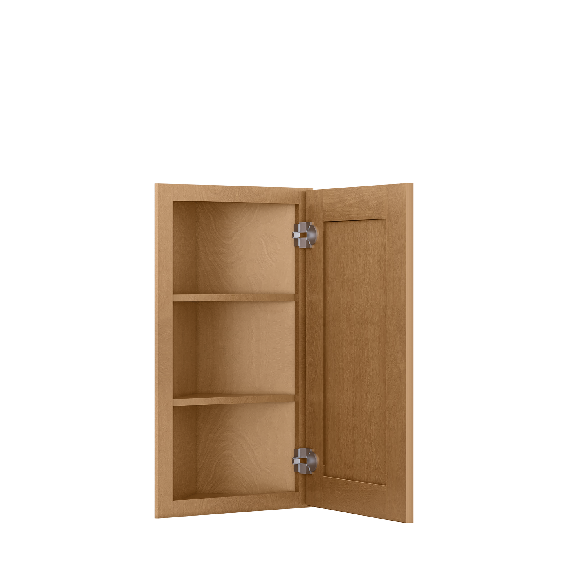 Wall End Kitchen Cabinet WEC1230 Shaker Toffee LessCare 12 in. width 30 in. height 12 in. depth - Kitchen Cabinets