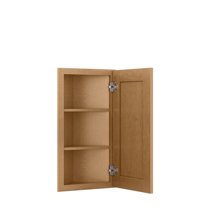 Wall End Kitchen Cabinet WEC1230 Shaker Toffee LessCare 12 in. width 30 in. height 12 in. depth - Kitchen Cabinets