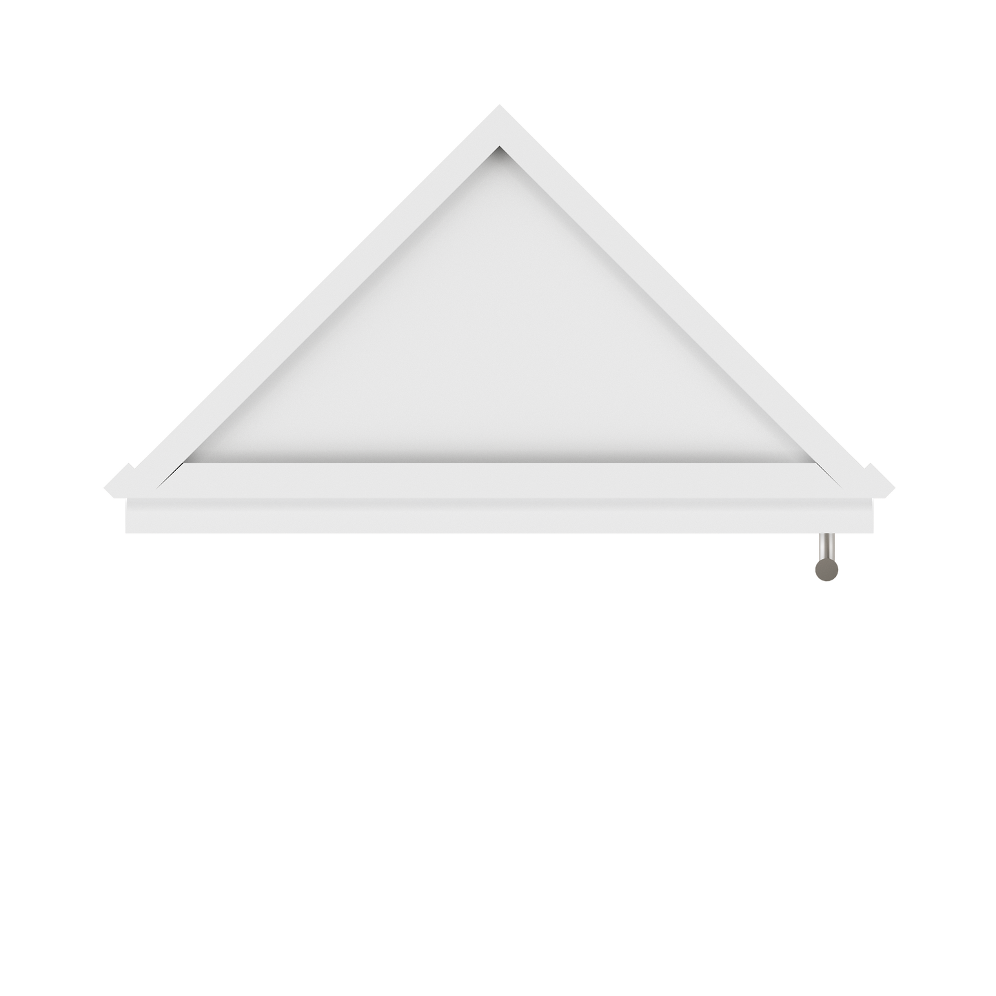 Wall End Kitchen Cabinet WEC1236 Alpina White LessCare 12 in. width 36 in. height 12 in. depth - Kitchen Cabinets