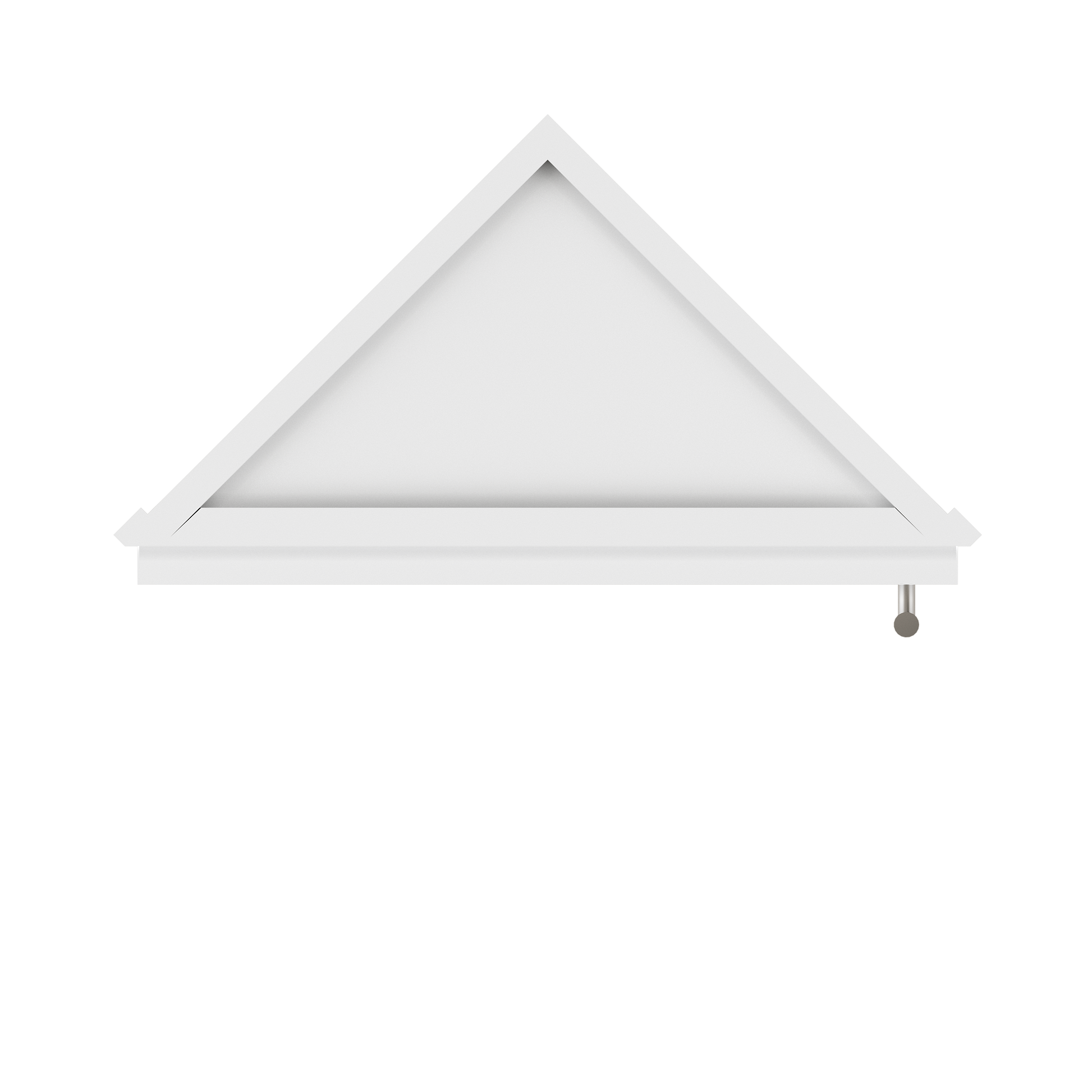 Wall End Kitchen Cabinet WEC1236 Alpina White LessCare 12 in. width 36 in. height 12 in. depth - Kitchen Cabinets