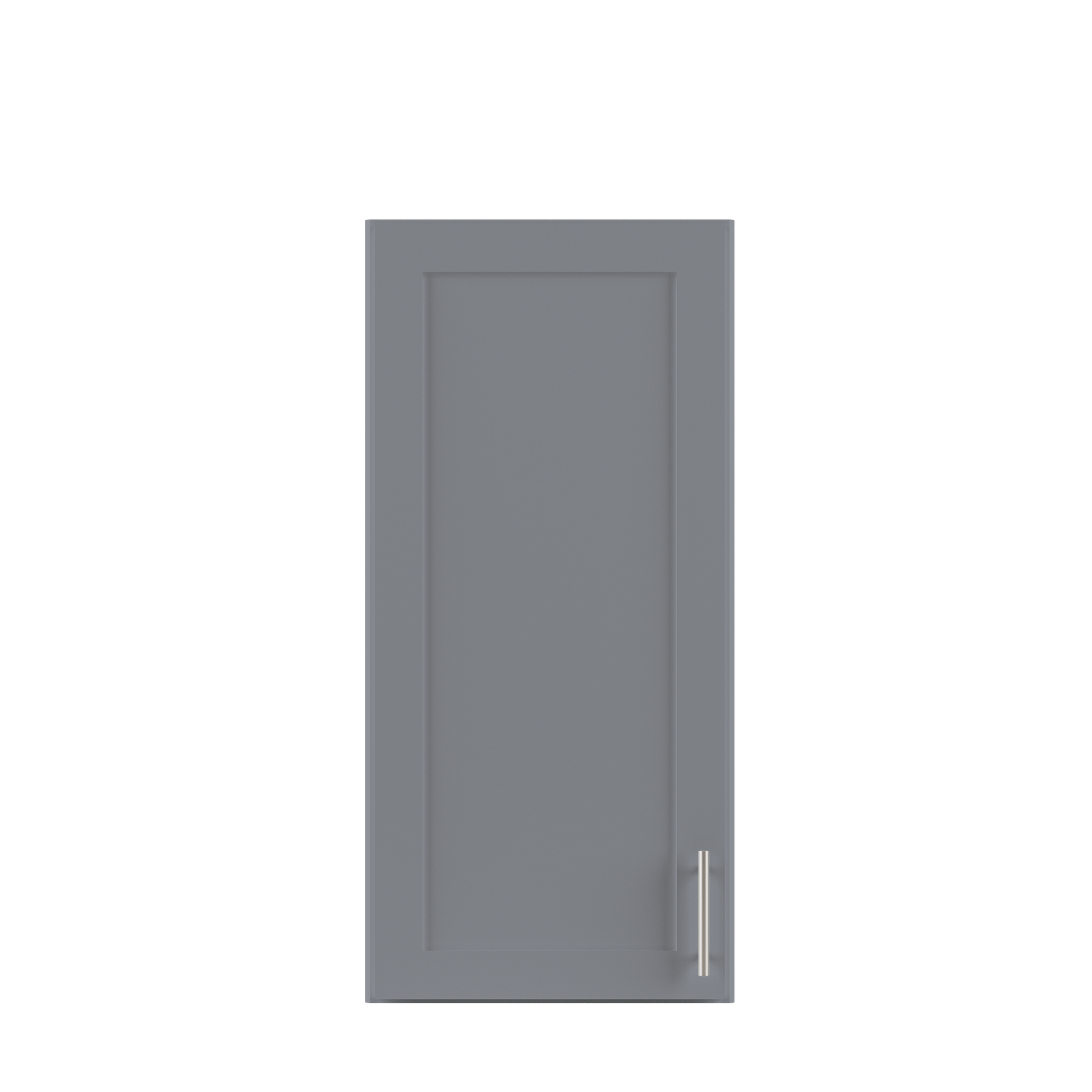 Wall End Kitchen Cabinet WEC1236 Colonial Gray LessCare 12 in. width 36 in. height 12 in. depth - Kitchen Cabinets