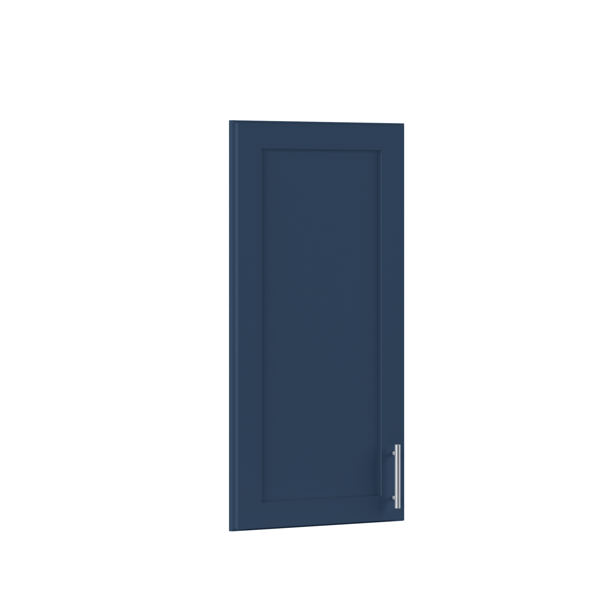 Wall End Kitchen Cabinet WEC1236 Danbury Blue LessCare 12 in. width 36 in. height 12 in. depth - Kitchen Cabinets