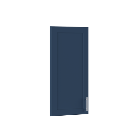 Wall End Kitchen Cabinet WEC1236 Danbury Blue LessCare 12 in. width 36 in. height 12 in. depth - Kitchen Cabinets