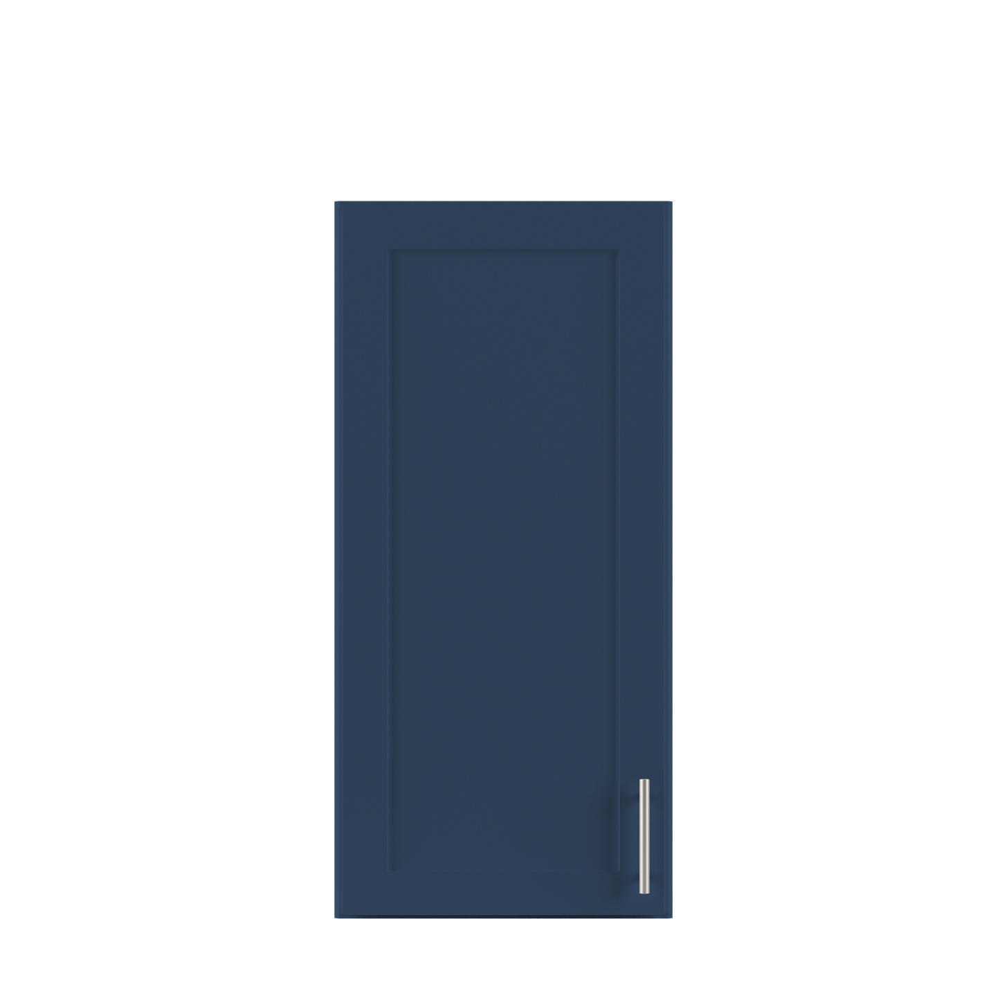 Wall End Kitchen Cabinet WEC1236 Danbury Blue LessCare 12 in. width 36 in. height 12 in. depth - Kitchen Cabinets
