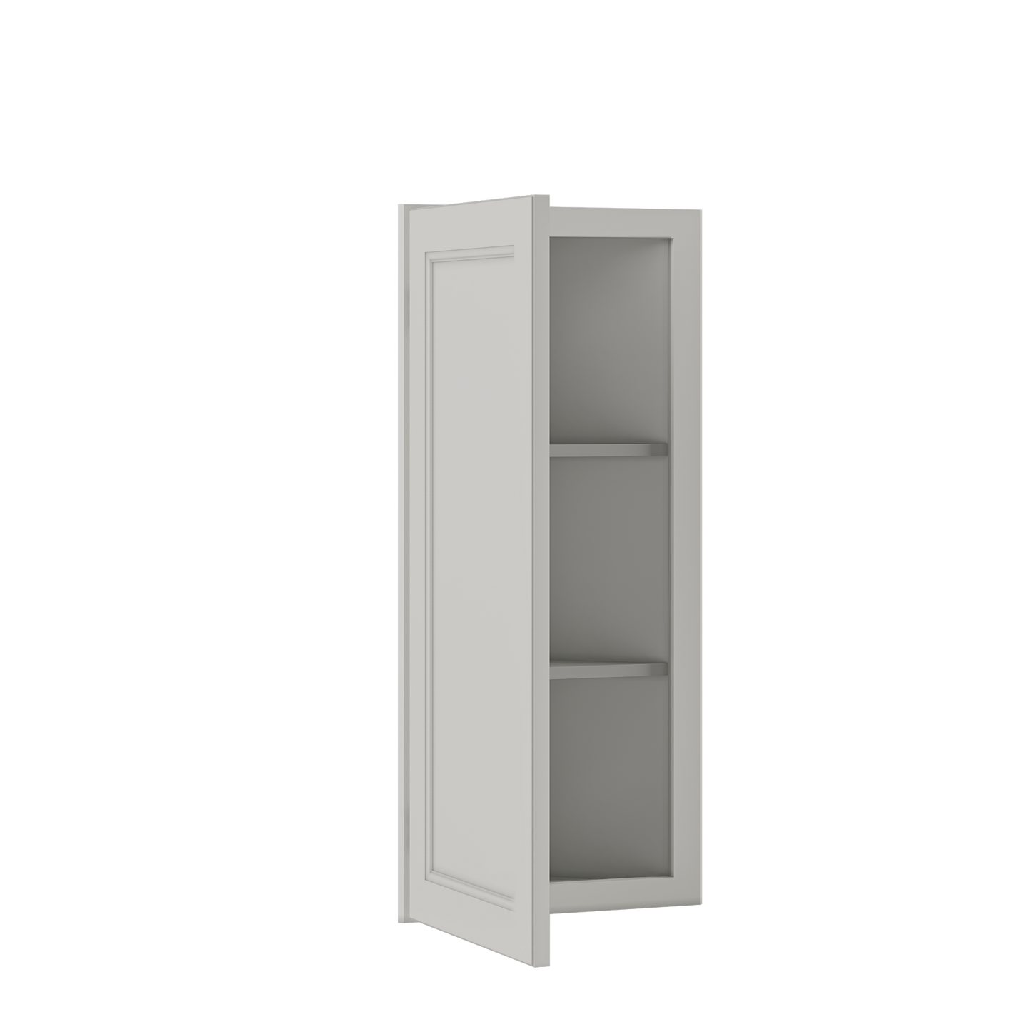 Wall End Kitchen Cabinet WEC1236 Milan Pearl 12 in. width 36 in. height 12 in. depth - Kitchen Cabinets