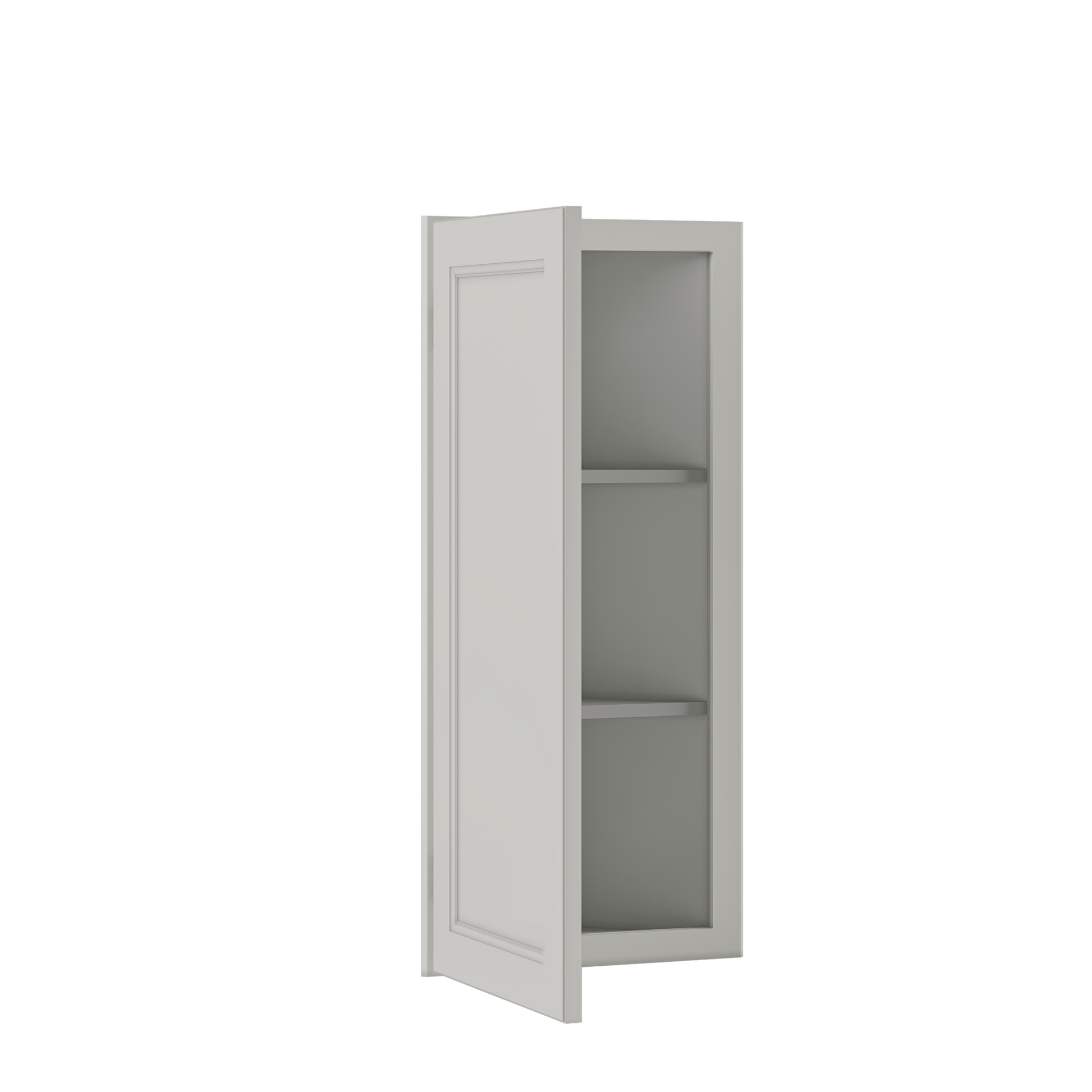 Wall End Kitchen Cabinet WEC1236 Milan Pearl 12 in. width 36 in. height 12 in. depth - Kitchen Cabinets