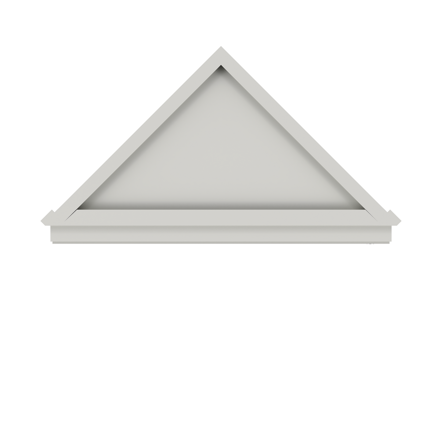 Wall End Kitchen Cabinet WEC1236 Milan Pearl 12 in. width 36 in. height 12 in. depth - Kitchen Cabinets