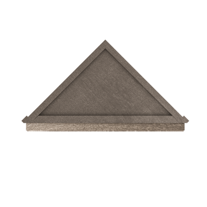 Wall End Kitchen Cabinet WEC1236 Milan Slate 12 in. width 36 in. height 12 in. depth - Kitchen Cabinets