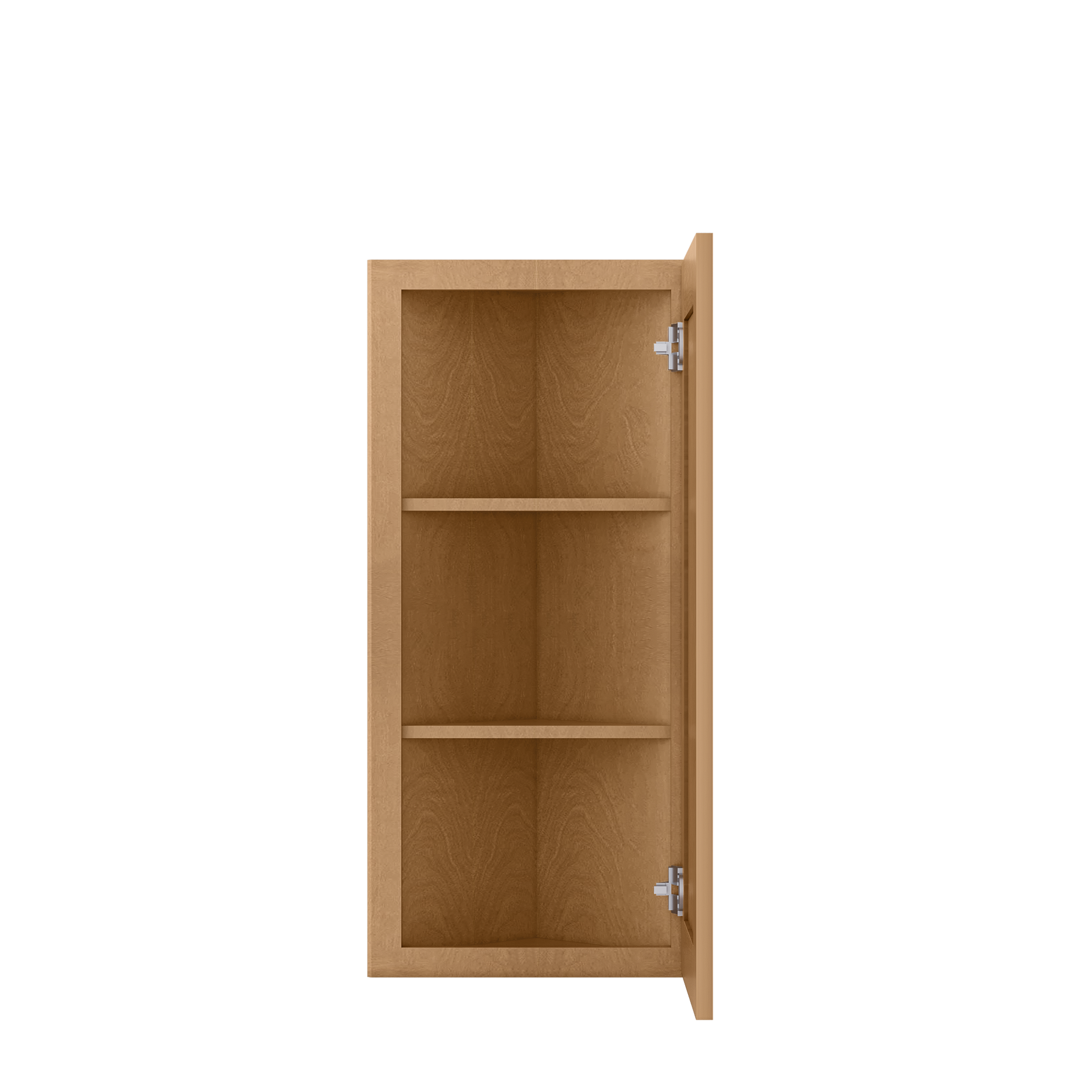 Wall End Kitchen Cabinet WEC1236 Shaker Toffee LessCare 12 in. width 36 in. height 12 in. depth - Kitchen Cabinets