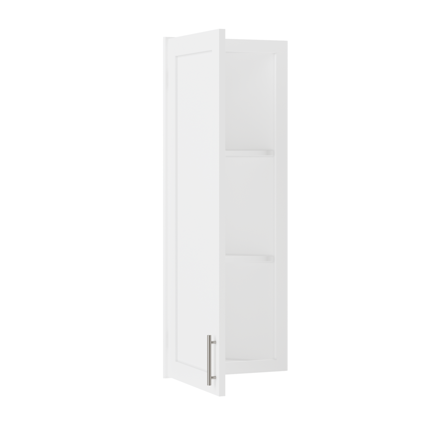 Wall End Kitchen Cabinet WEC1242 Alpina White LessCare 12 in. width 42 in. height 12 in. depth - Kitchen Cabinets