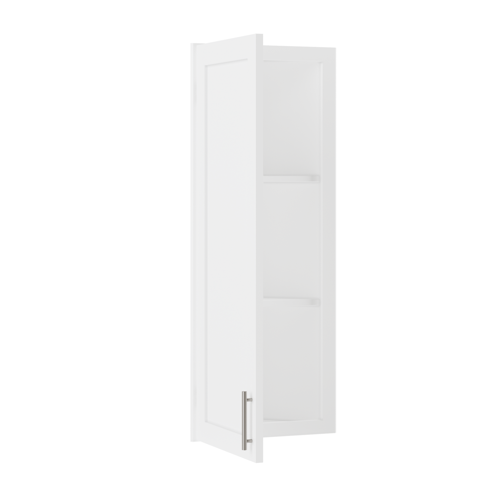 Wall End Kitchen Cabinet WEC1242 Alpina White LessCare 12 in. width 42 in. height 12 in. depth - Kitchen Cabinets