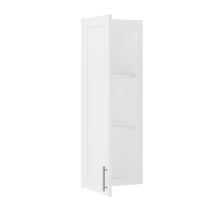 Wall End Kitchen Cabinet WEC1242 Alpina White LessCare 12 in. width 42 in. height 12 in. depth - Kitchen Cabinets