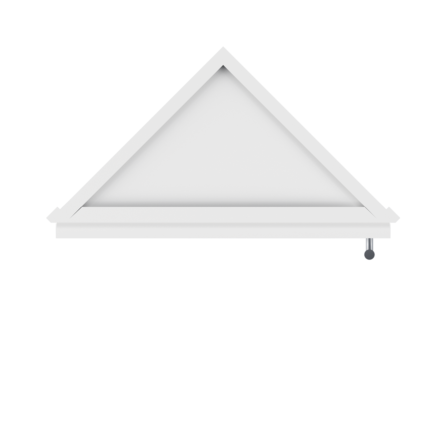 Wall End Kitchen Cabinet WEC1242 Alpina White LessCare 12 in. width 42 in. height 12 in. depth - Kitchen Cabinets