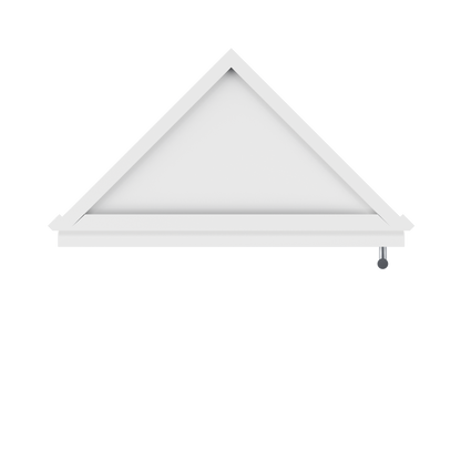 Wall End Kitchen Cabinet WEC1242 Alpina White LessCare 12 in. width 42 in. height 12 in. depth - Kitchen Cabinets