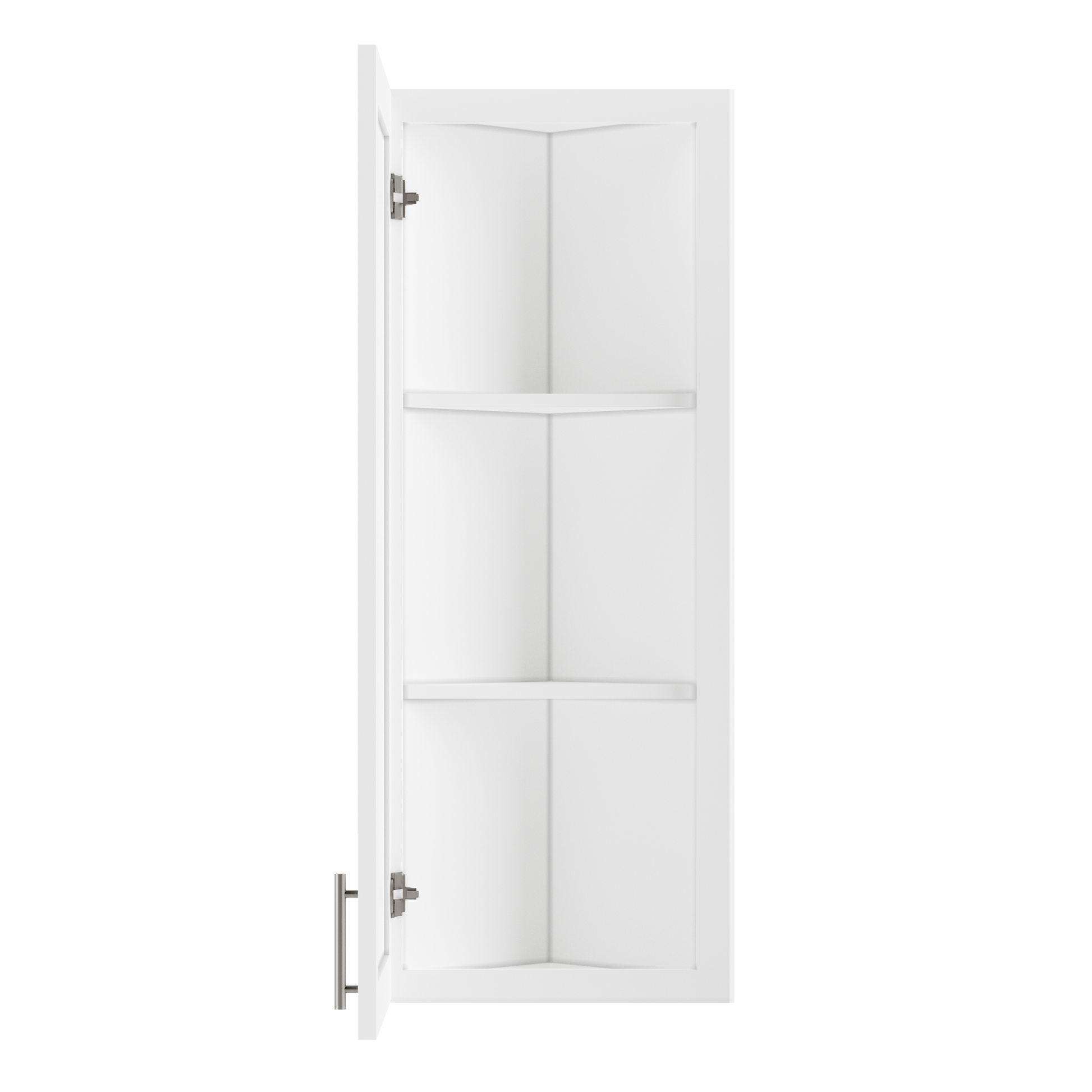 Wall End Kitchen Cabinet WEC1242 Alpina White LessCare 12 in. width 42 in. height 12 in. depth - Kitchen Cabinets