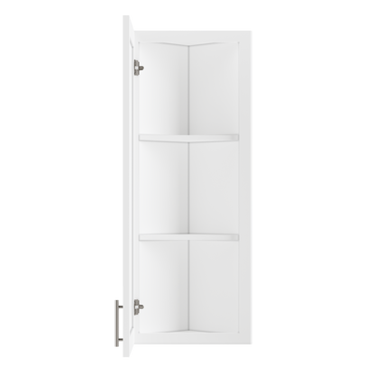 Wall End Kitchen Cabinet WEC1242 Alpina White LessCare 12 in. width 42 in. height 12 in. depth - Kitchen Cabinets