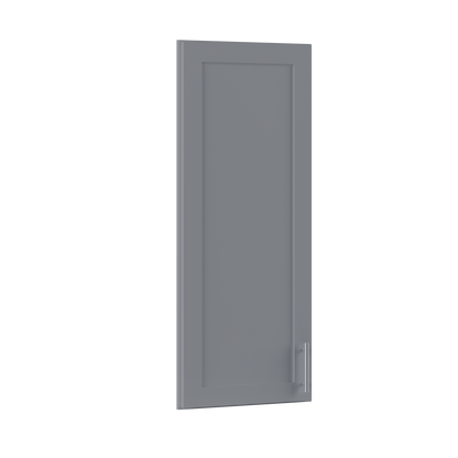 Wall End Kitchen Cabinet WEC1242 Colonial Gray LessCare 12 in. width 42 in. height 12 in. depth - Kitchen Cabinets