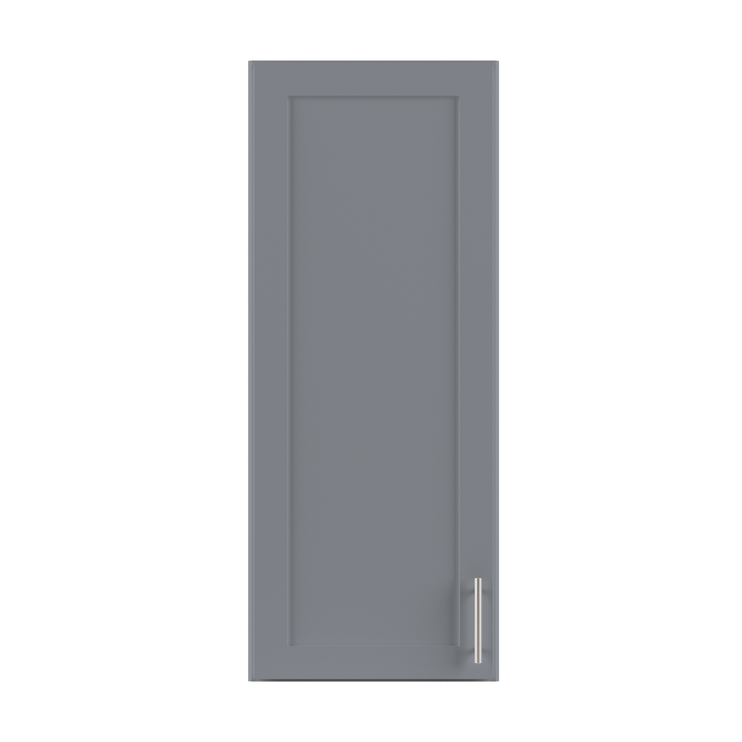 Wall End Kitchen Cabinet WEC1242 Colonial Gray LessCare 12 in. width 42 in. height 12 in. depth - Kitchen Cabinets